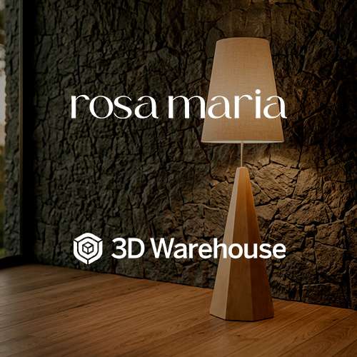 Blocos 3D Rosa Maria